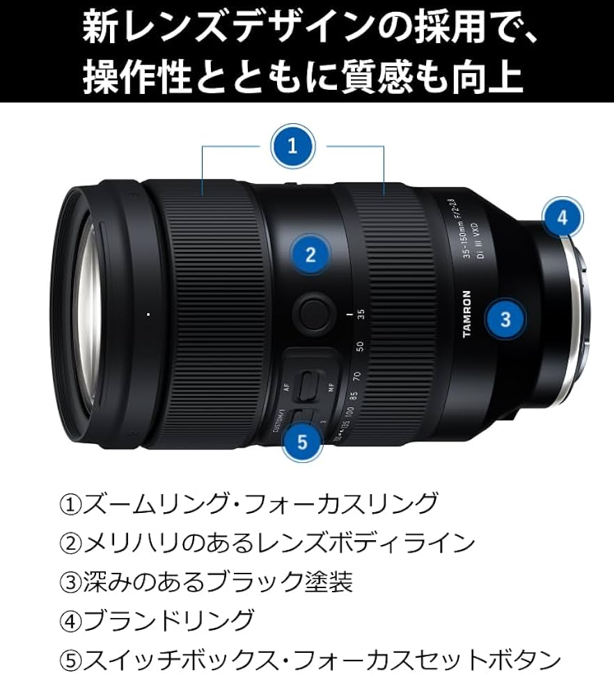 TAMRON 35-150mm f2-2.8 Di III VXD eマウント Amazon.co.jp: Tamron 35-150mm F/2-2.8 Di III VXD for Sony E
